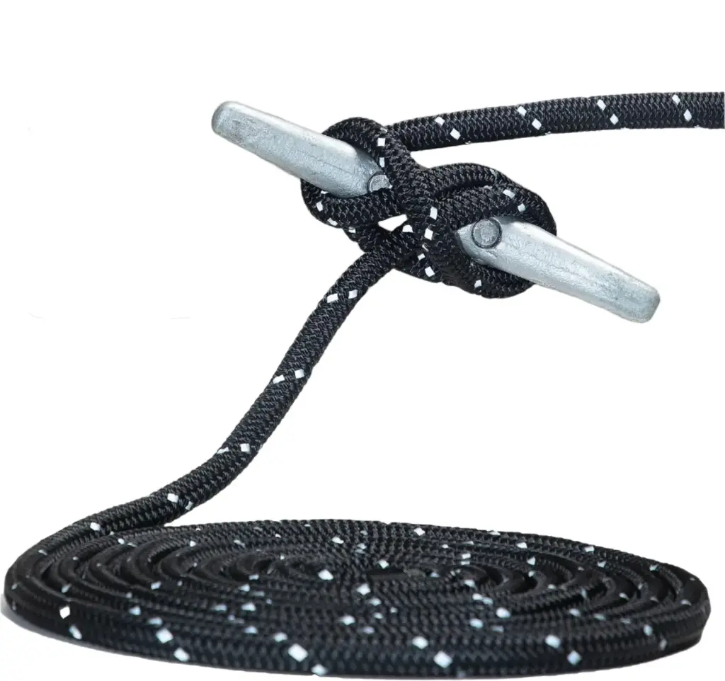 [POL2210692008] Gummilina Black 8Mm Poly Rope (100M) | Pol2210692008 | Durable & Versatile