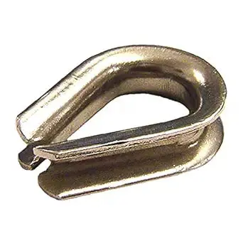[GS71157] Wire Rope Thimble Aisi-304 12 Mm | Gs71157 | Durable Hardware Accessory