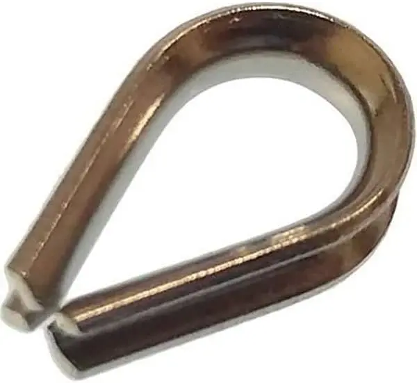 [GS71157B] Wire Rope Thimble 12 Mm - Pack Of 15 | Gs71157B | Durable Hardware