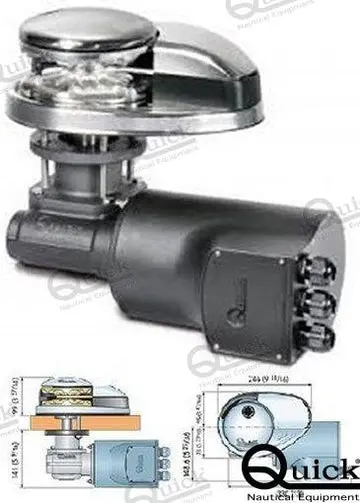 Windlass Vertical 1500W 24V Winch Qudp31524 - Fast & Efficient