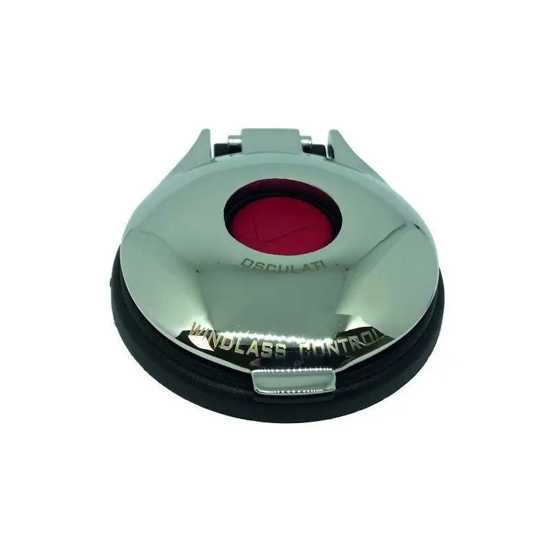 Foot Switch Inox Base Red Gs63099 - Durable Fender Control Switch