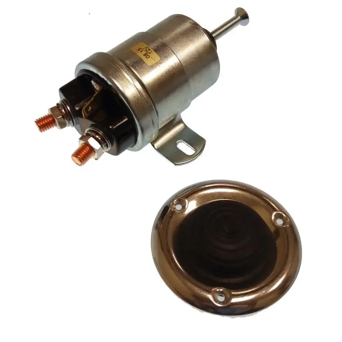 [GS63103] Foot Electric Switch 12V Black Gs63103 - Durable Fender Control