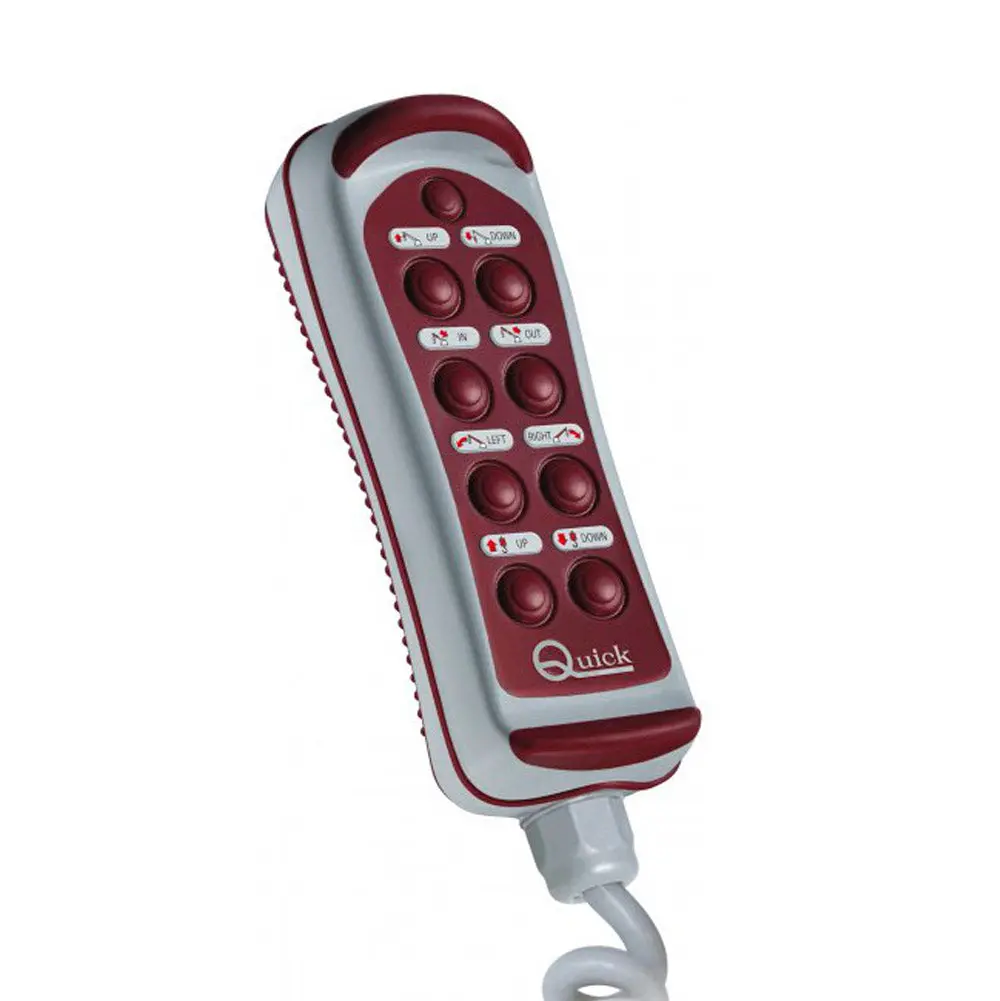 [QUHRC1008] 8 Channel Push Button Switch Windless Winch Control