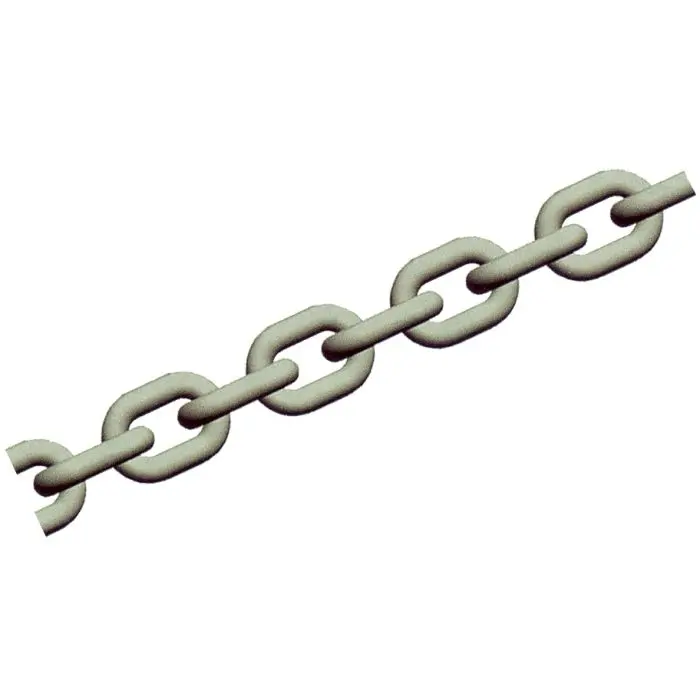 [GS61115] Aisi316 6Mm Calibrated Chain - 50M | Gs61115 | Heavy-Duty Marine Use