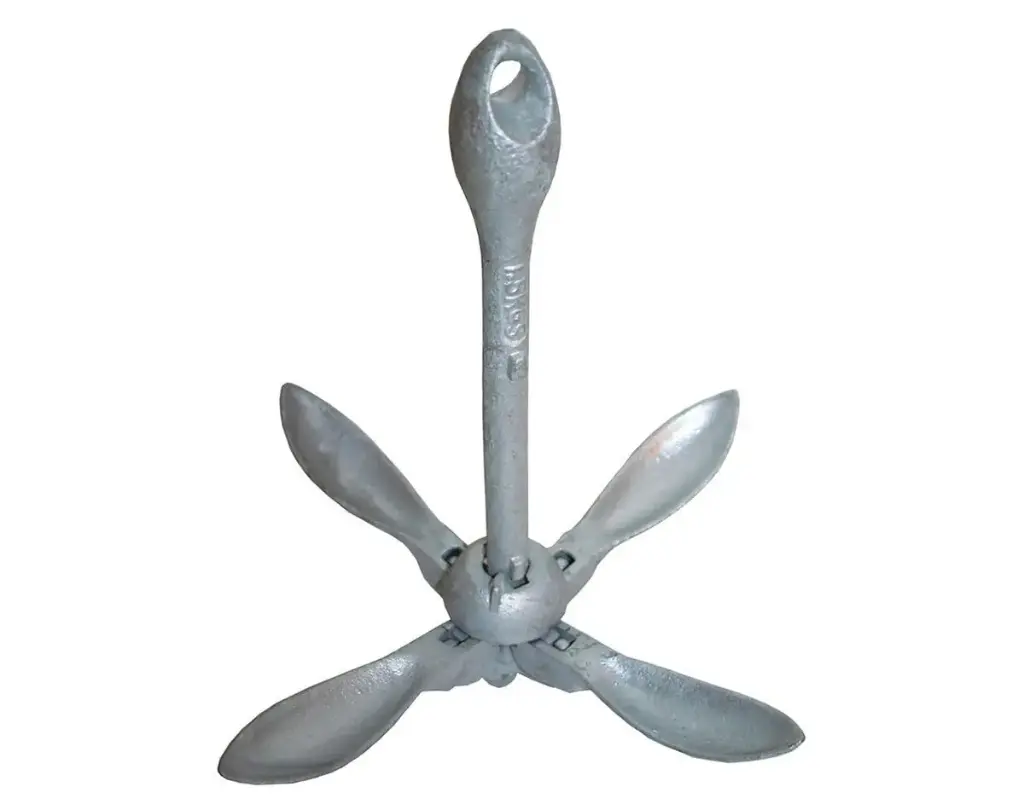 [GS61015] Grapnel Anchor Type A 8 Kg - Gs61015 | Reliable Marine Holding Power