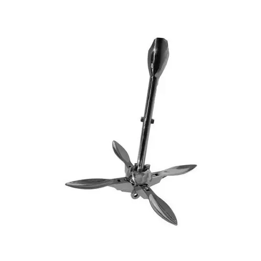 [GS61018] 4 Kg Aisi-316 Grapnel Anchor Gs61018 - Durable Marine Anchor