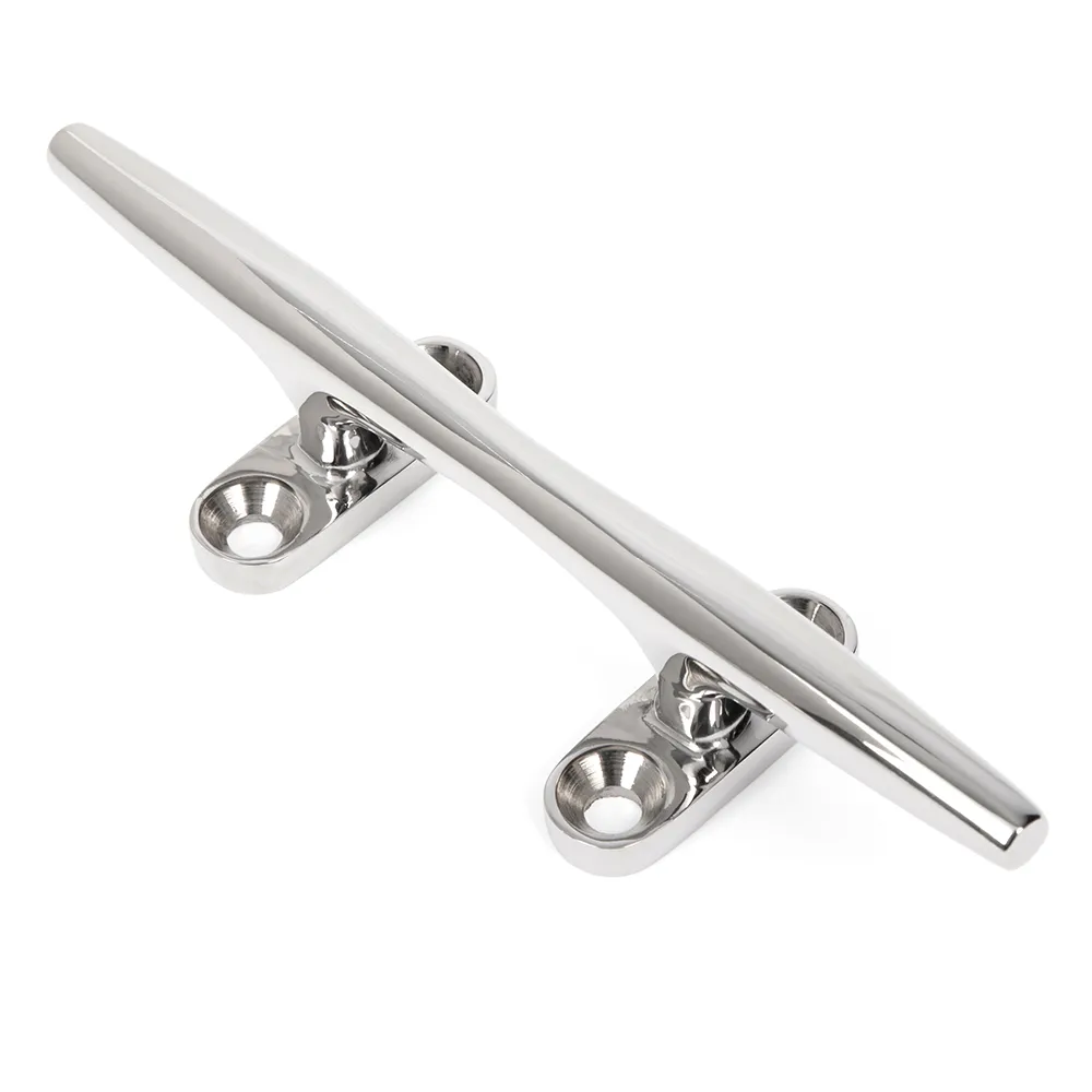 [GS70060] Hollow Cleat A/Si-316 6" - Durable Marine Hardware | Gs70060