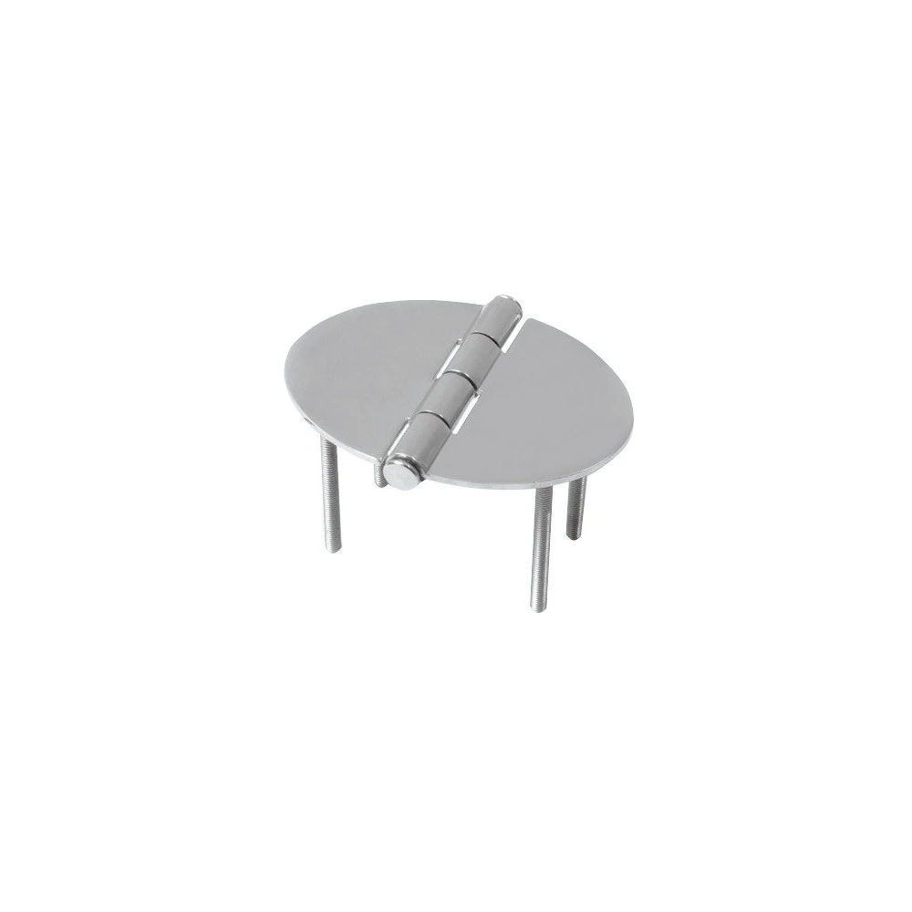 [GS72161] 4 Inox Hinge Bolts 51X35 | Gs72161 | Durable For Sturdy Installations