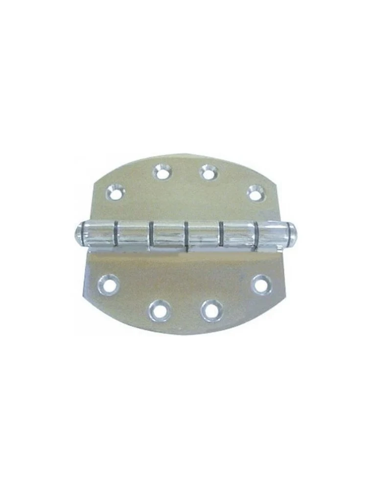 [GS72191] Oval Inox Hinge 126X127 | Gs72191 | Durable Hardware Solution