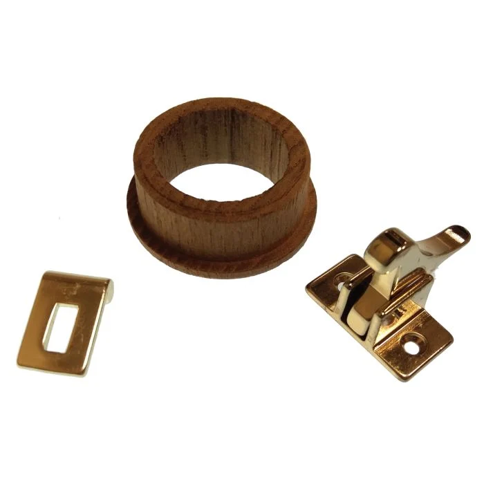 [GS72398] Elbow Catch & Teak Ring Gs72398 - Durable Hardware For Stylish Spaces
