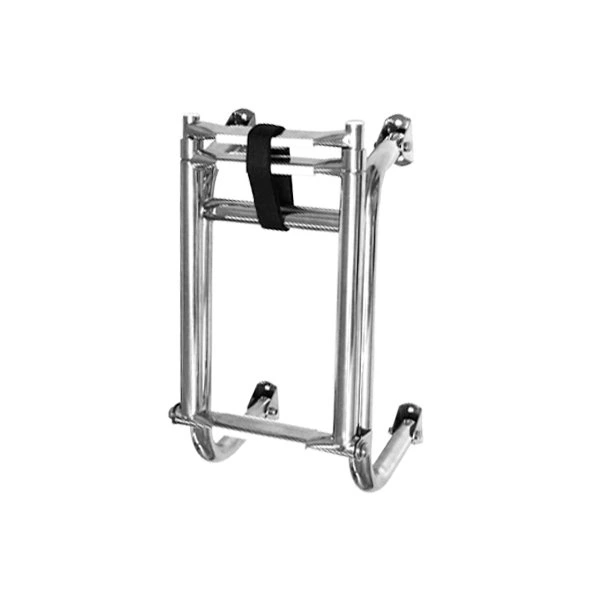 [GS73040] Folding Telescopic Ladder Ss.316 Gs73040 - Compact & Portable Solution