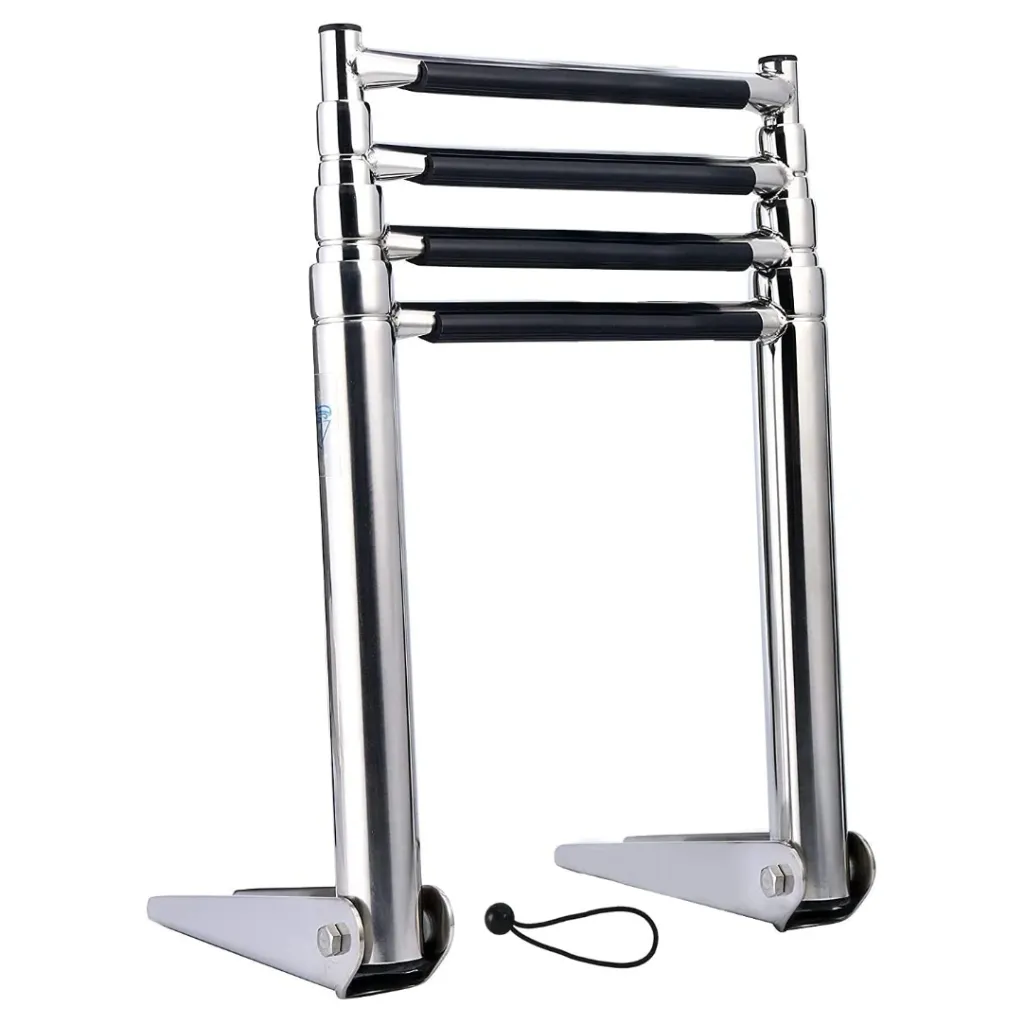 [GS73030] Telescopic Drop Ladder Aisi316 3S - Gs73030 | Compact Marine Access
