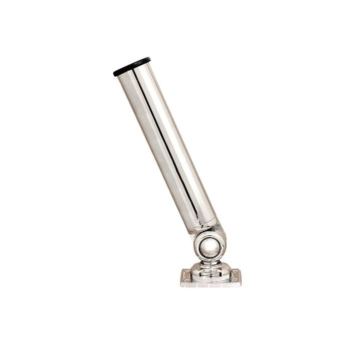 [GS75120] Goldenship 360º Chromed Brass Click Rod Holder | Gs75120