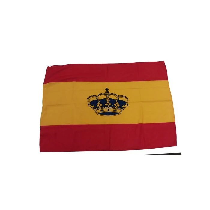 [GS73329] Spain Flag With Coat Of Arms 70X100 Cm | Gs73329 | Decorative Flag