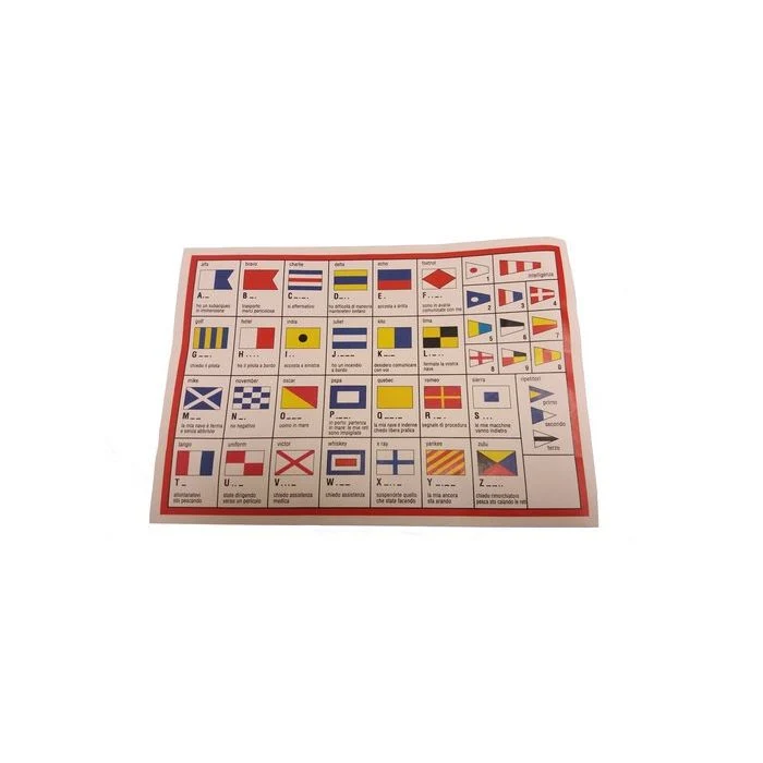 [GS73441] International Code Flag 30X45 Cm | Gs73441 | Durable Maritime Signaling