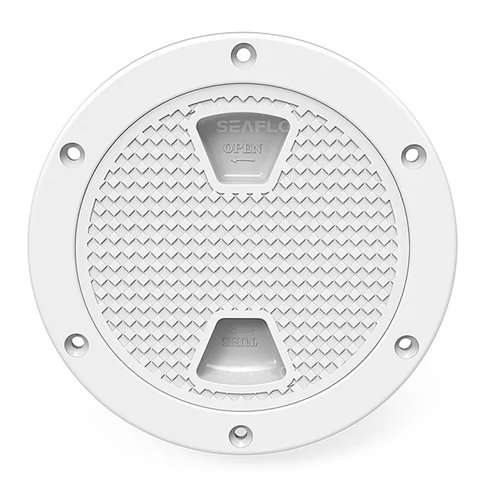 [SFRH100601] Seaflow 6-Inch White Hatch Sfrh100601 - Durable Boat Hardware