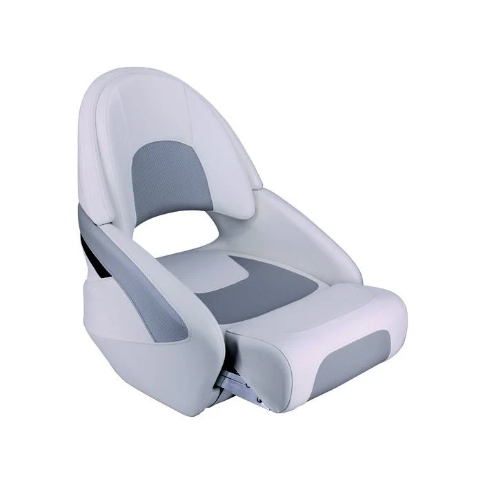 [GS73253] Goldenship White/Grey Plastic Shell Seat Gs73253 - Stylish & Durable