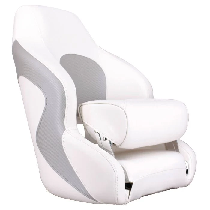 [GS73251] Sport Seat Bolster White/Grey | Gs73251 | Comfortable Support