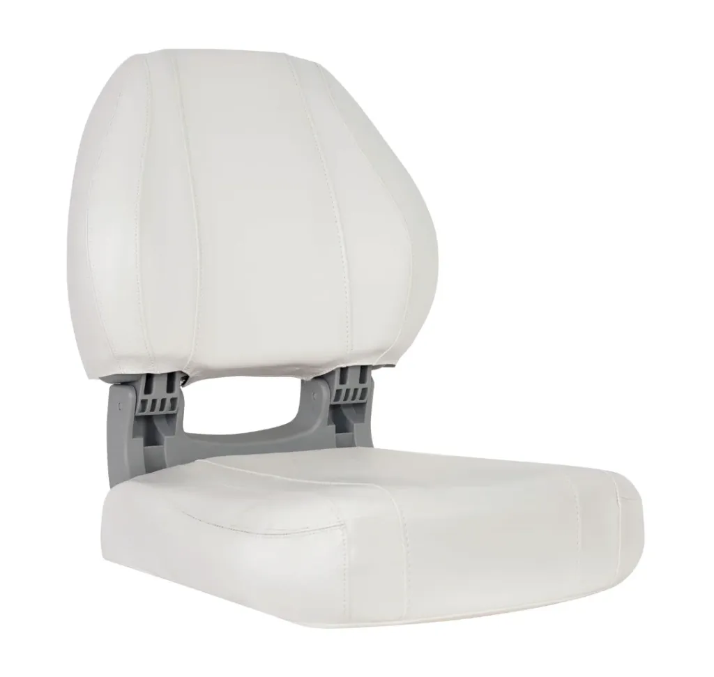 [OCEMA705-10] Sirocco Folding Seat - White | Ocema705-10 | Lightweight Outdoor Seat