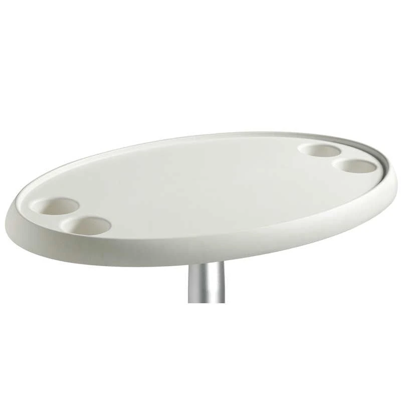 [GS73491] Oval White Table 762X457 Mm | Gs73491 | Stylish Home Accessory