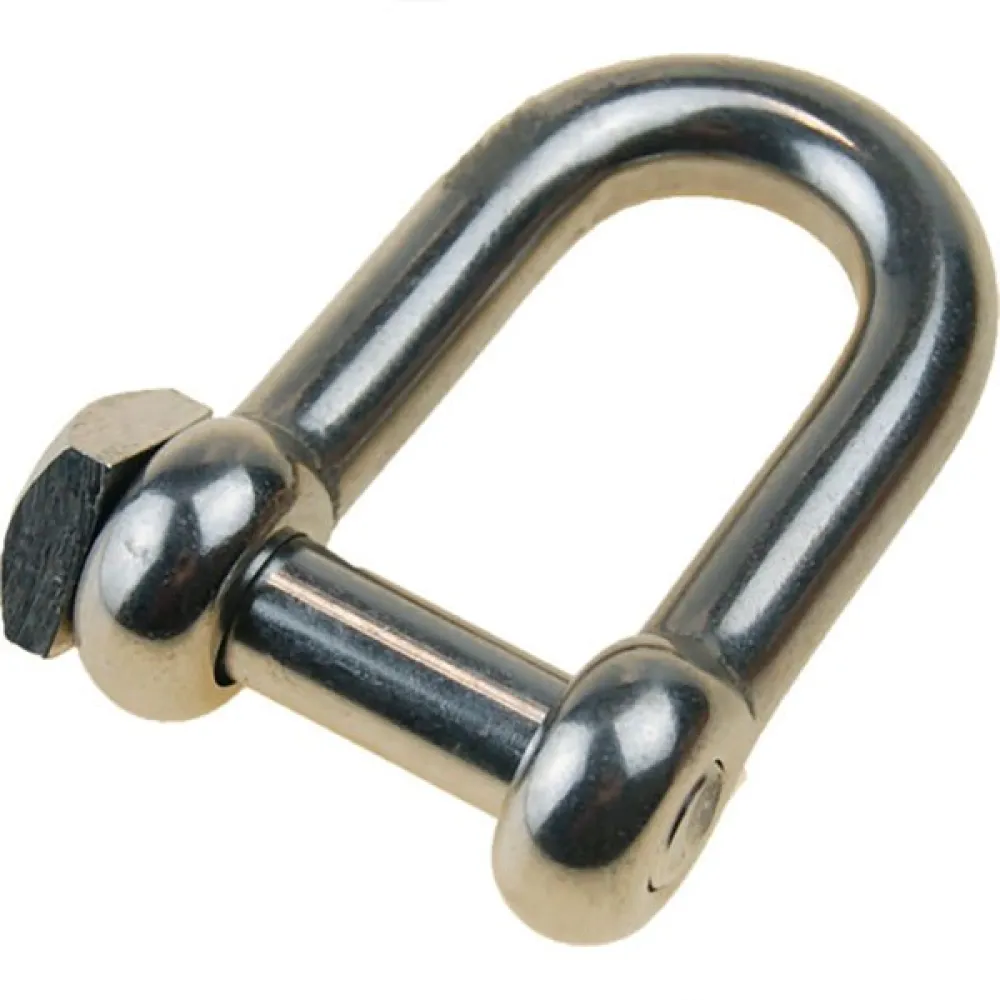 12Mm Trawling D Shackle, Screw Pin Gs71060 - Durable Hardware Accessory