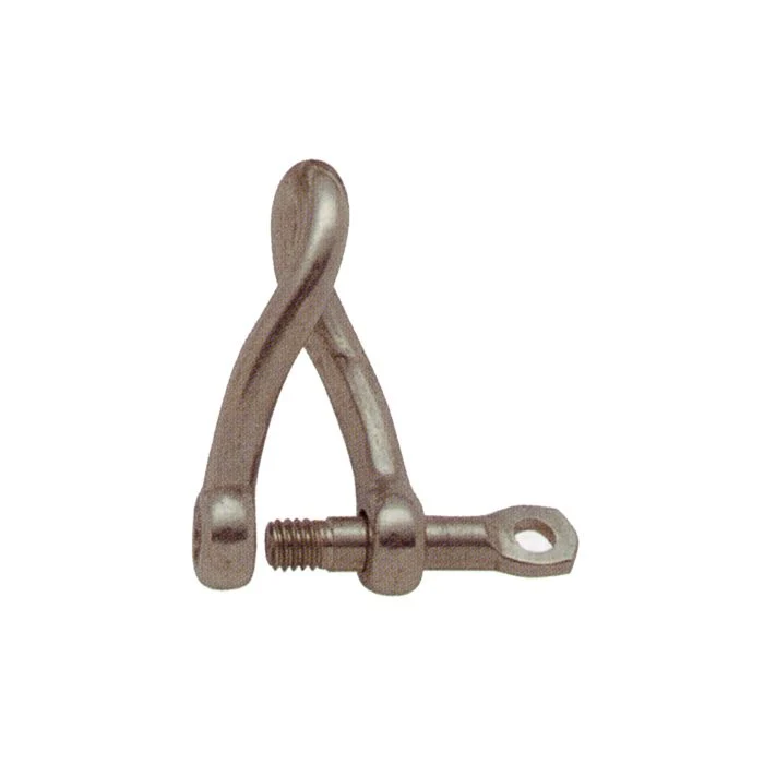 Long Twist Shackle Aisi-316 6Mm (2) | Gs71036 | Durable Hardware