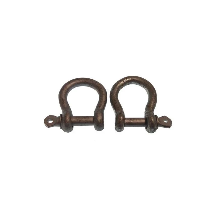[GS71260] Bow Shackle Hot D. Galv. 6Mm (2) | Gs71260 - Durable Fastening Solution