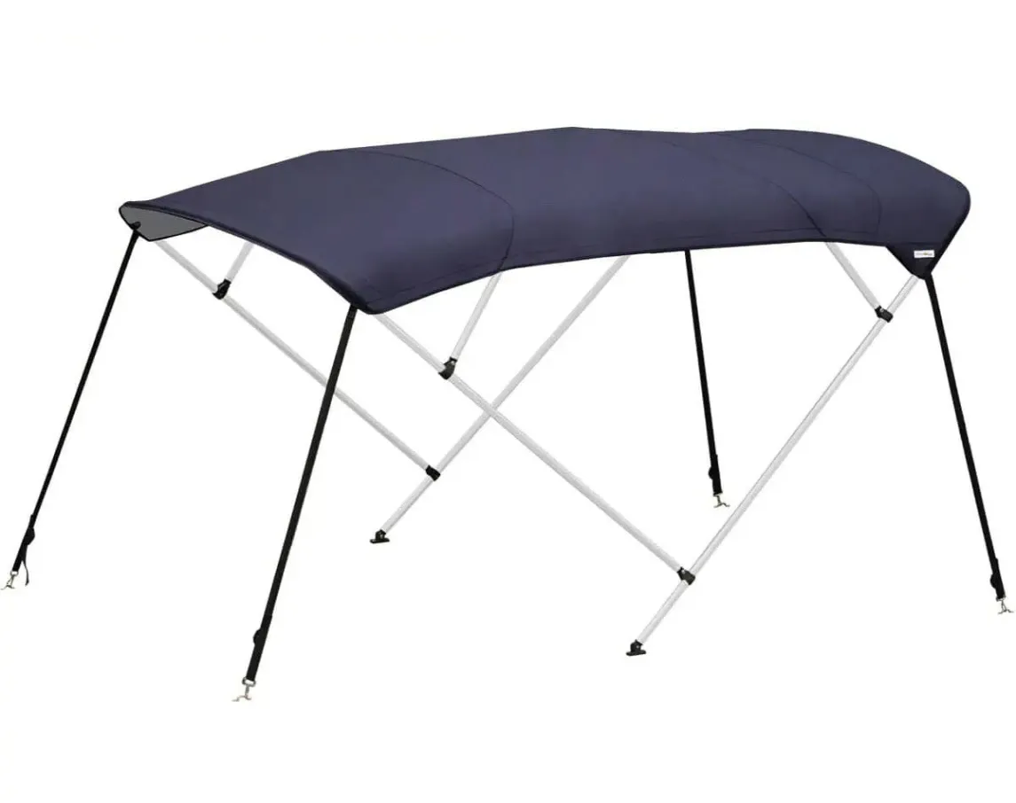 4 Bow Bimini Canopy 2.2-2.4M Blue | Ocema0685B | Oceansouth