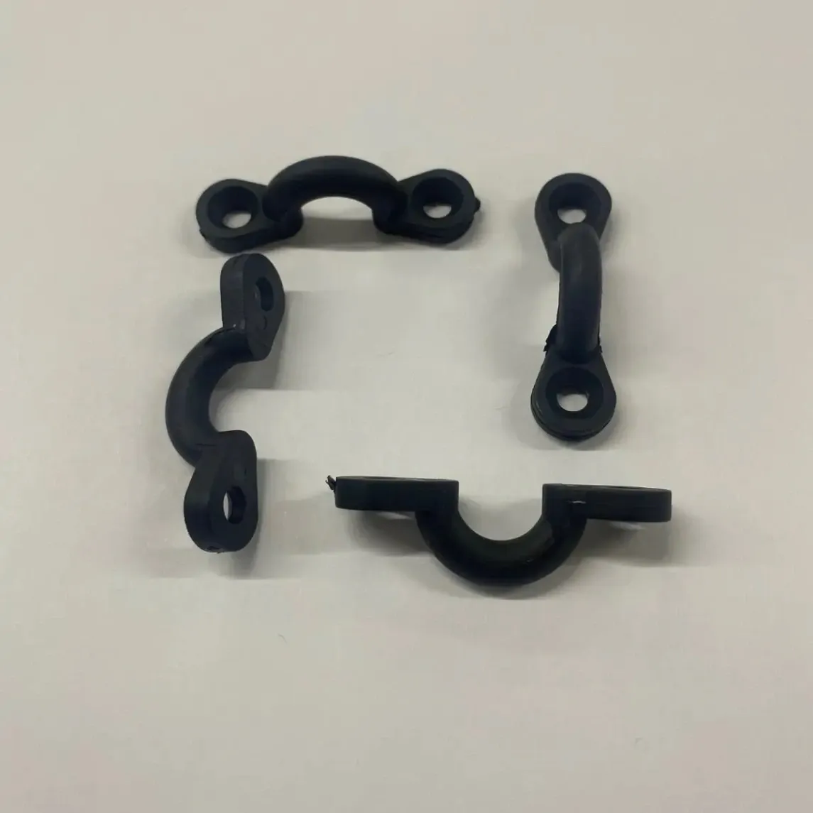 [TAY11713] Eye Strap Black Plastic (4) | Tay11713 | Durable Marine Hardware