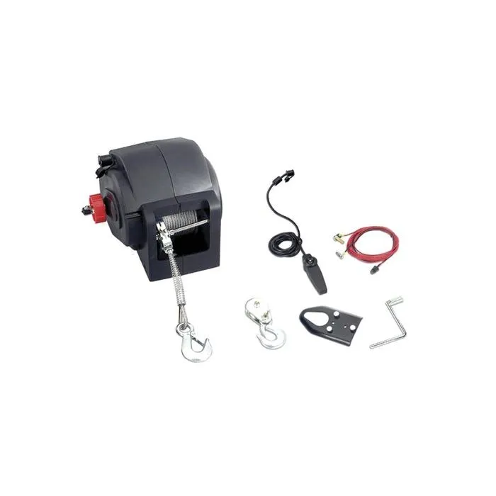 [KBWT760] Rolling Power Winch 6000 Lbs, 12V - Kbwt760 For Trailers