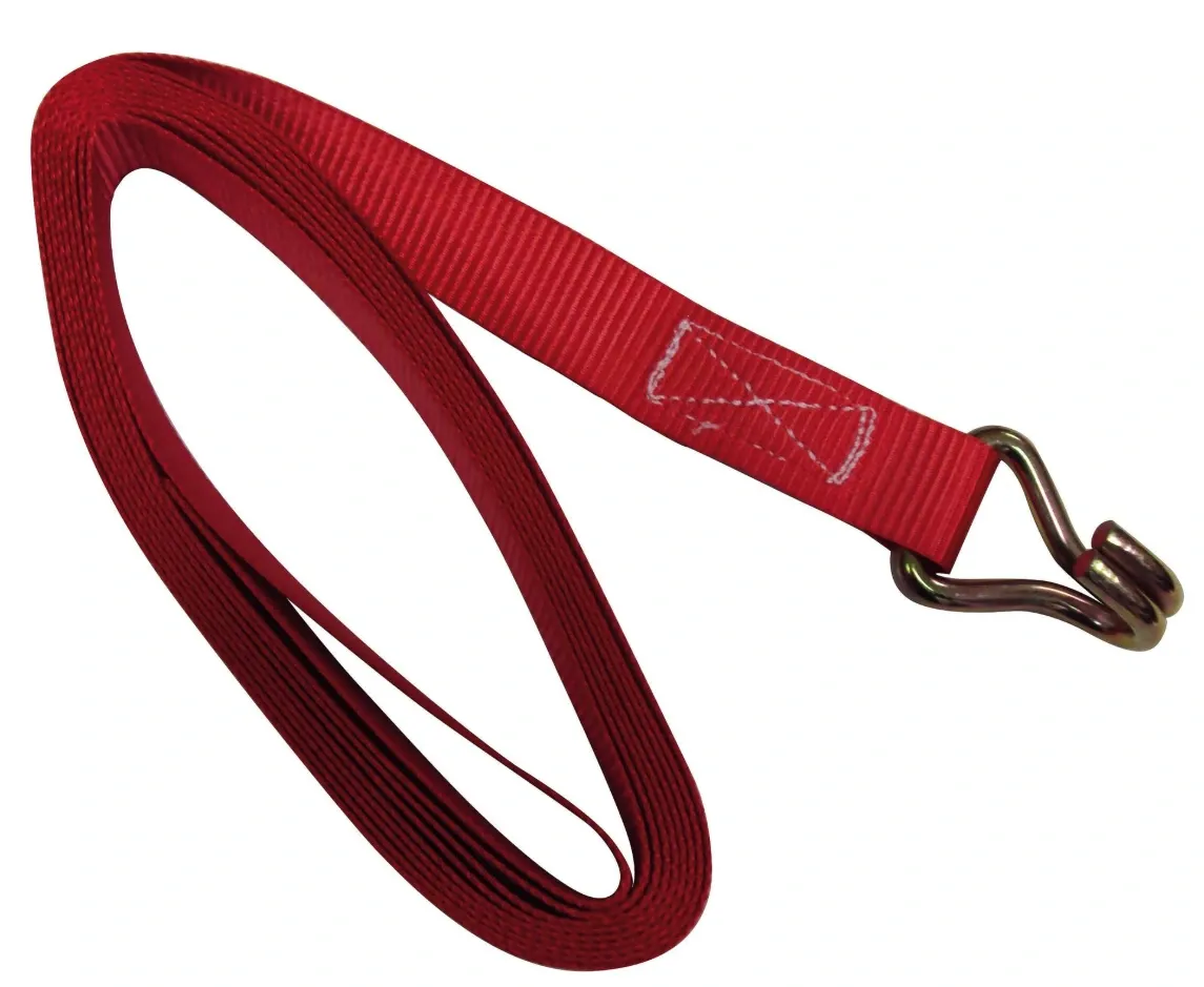 Red Ratchet Tie 1 1/16" - 4.5M (2) | Gs76127 | Durable Cargo Straps