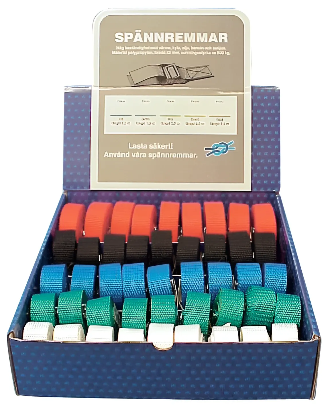 45-Piece Rope Assortment | Pol3000040006 | Durable Poly Ropes