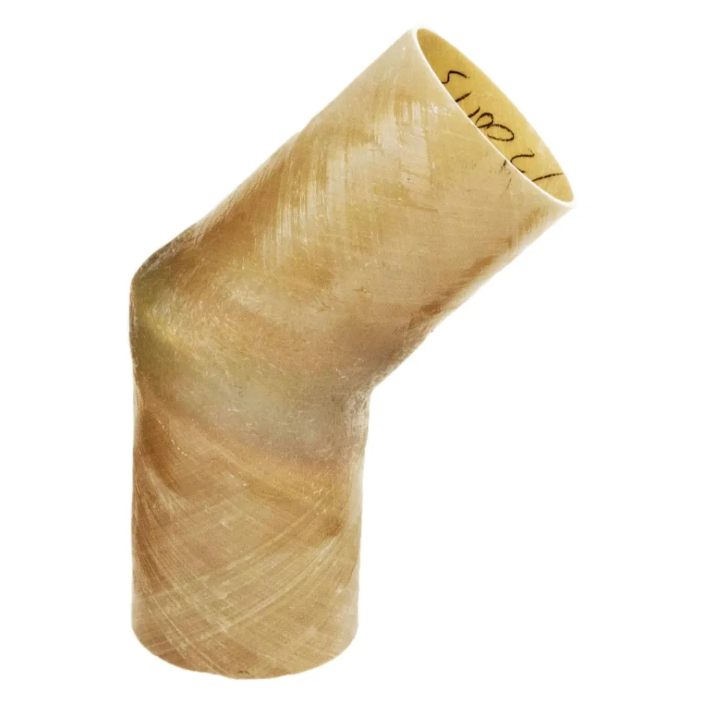 4" X 45° Exhaust Elbow - Fibreglass Cen1200112 - Durable Plumbing Fitting