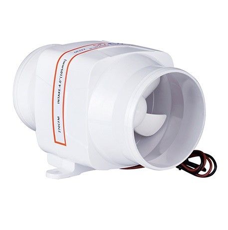[SFIB127002] 12V 4" In-Line Blower | Sfib127002 | Efficient Boat Ventilation