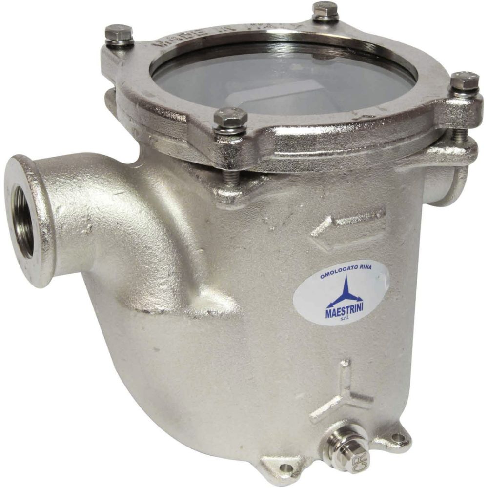 [GS30746] Water Filter 1.5" Brass Cr Gs30746 - Gold, Maestrini, 5.25Kg