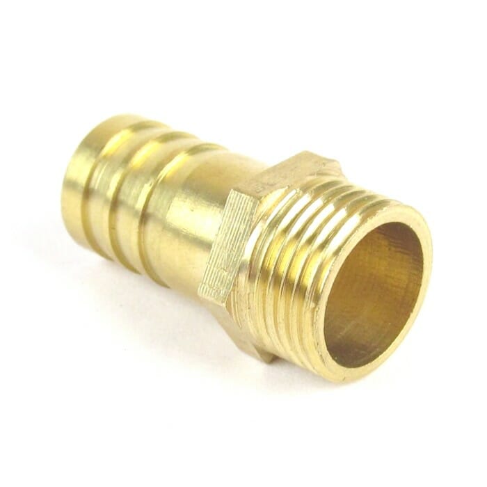 [RAC3/8X14] RACOR Fuel Hose Connector | Brass 3/8 X 14MM | RAC3/8X14