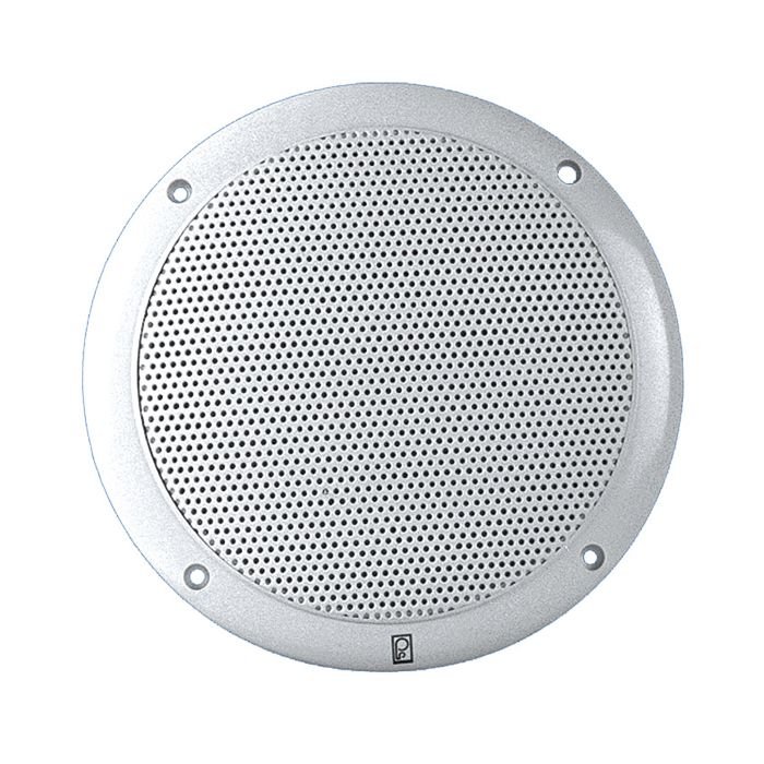 Poly-Planar 6" Coaxial Integral Grill Speakers White | Ppma-4056
