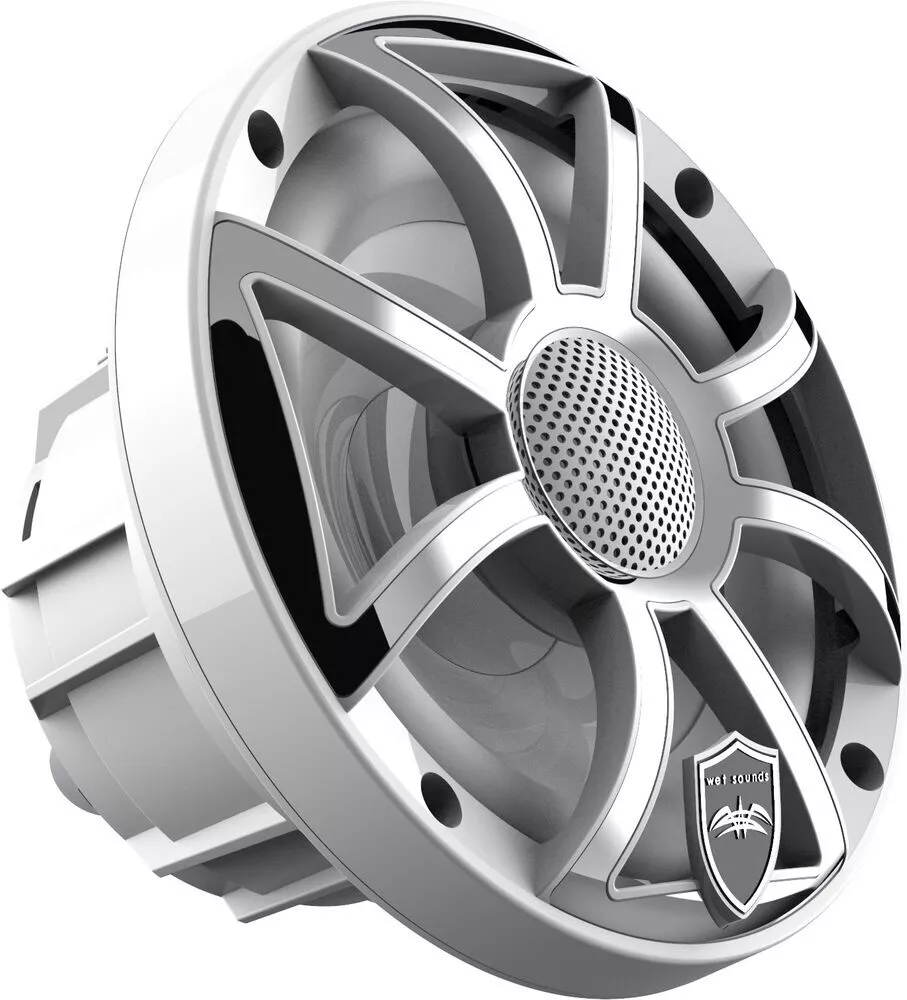 [WETREVO8-XS-W-SS] Wet Sounds Revo 8" Speakers White Pair - Wetrevo8-Xs-W-Ss