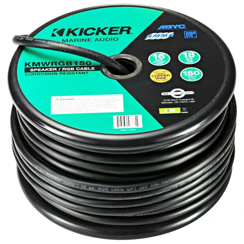 [KA46KMWRGB150] Kicker Audio Ka46Kmwrgb150 - Rgb Speaker With Powerful Sound