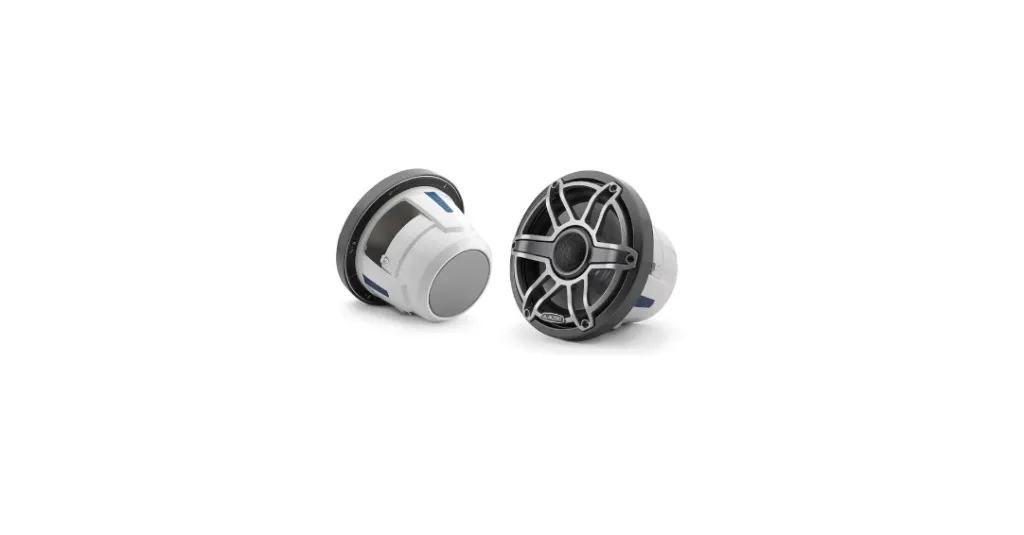 [JLM6-880X-S-GmTi] Jl Audio M6 8.8" Coaxial Speakers Gunmetal | Jlm6-880X-S-Gmti