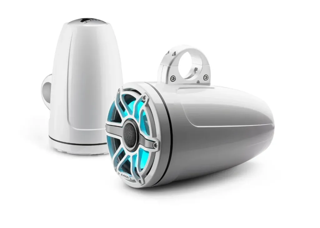 [JLM6-880ETXv3-Gw-S-GwGw-i] Jl Audio M6 8.8" White Tower Coaxial Speakers Jlm6-880Etxv3-Gw-S-Gwgw