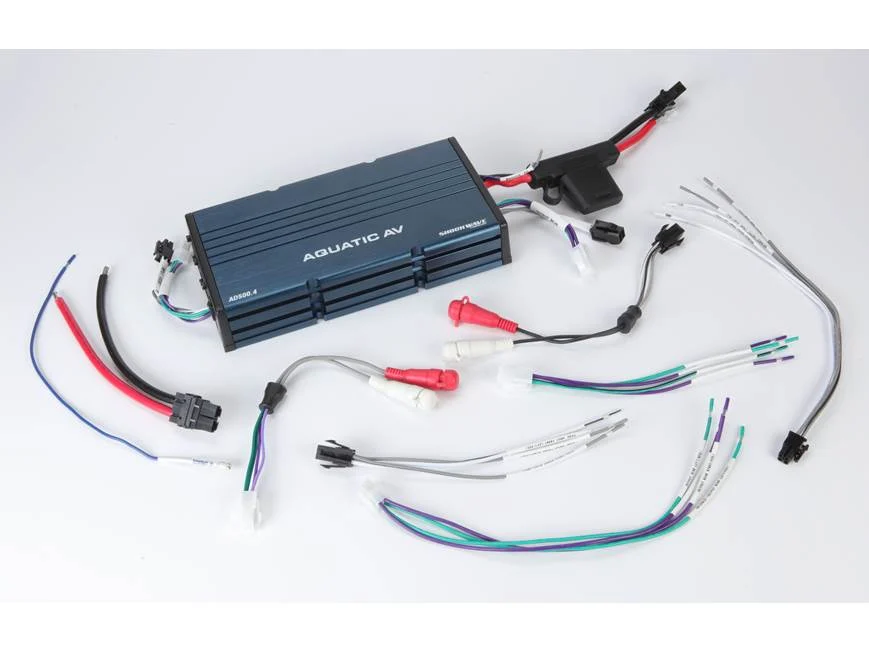 [AD504] Aq-Ad504 Class D Amplifier 4/3/2 Channels - High-Quality Sound