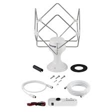 [GLOV9112AGCUDAB20BK] TV Antenna | 370mm | 20dB | 12-24V DC