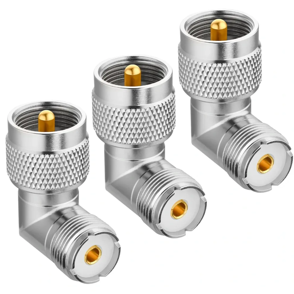 [GLOV9146] V9146 Angled Female-Male Connector Glov9146 For VHF Applications