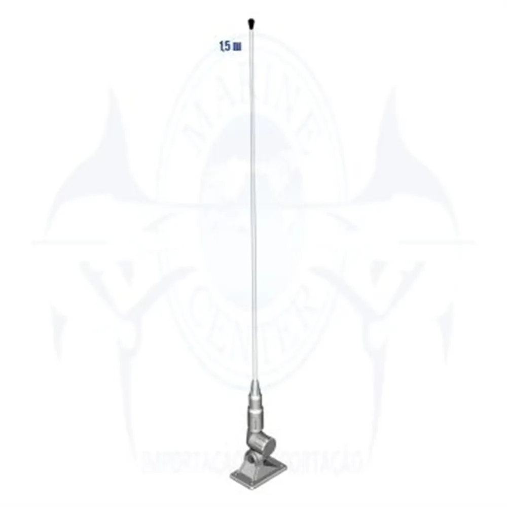 [GLORA400] VHF - 3DB - 1,5MT - FIBRA ECONOMICA, 4,5