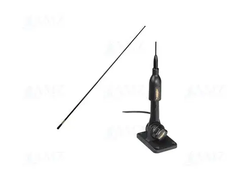 VHF Antenna Ibiza White 230mm With Rotula | GLOSGV230WH