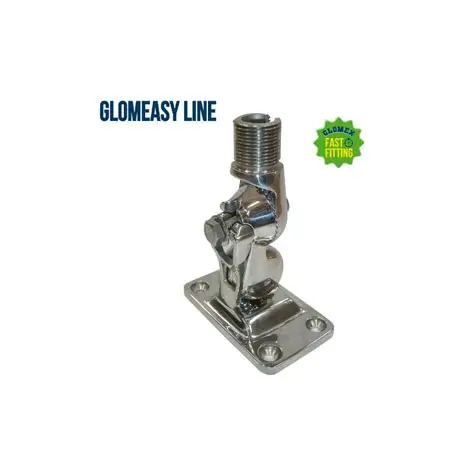 [GLORA176] 4-Position Adjustable Steel Base For VHF | Glora176 | Glomex