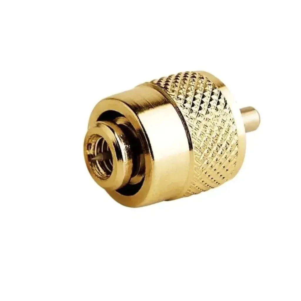 [GLORA132SOLDERLESS] Gold Pl259 Connector For Rg58 - VHF, Glora132Solderless