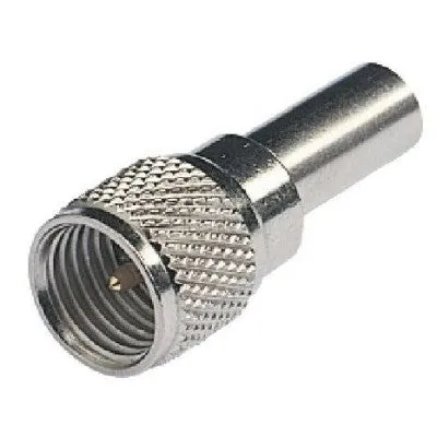 [GLORA157] Mini Uhf Male Connector For Rg58 - Glora157 | VHF Applications