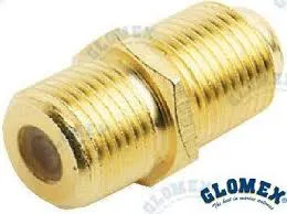 [GLORA163] Conector F Macho A F Macho Glora163 | VHF | Glomex - High Quality